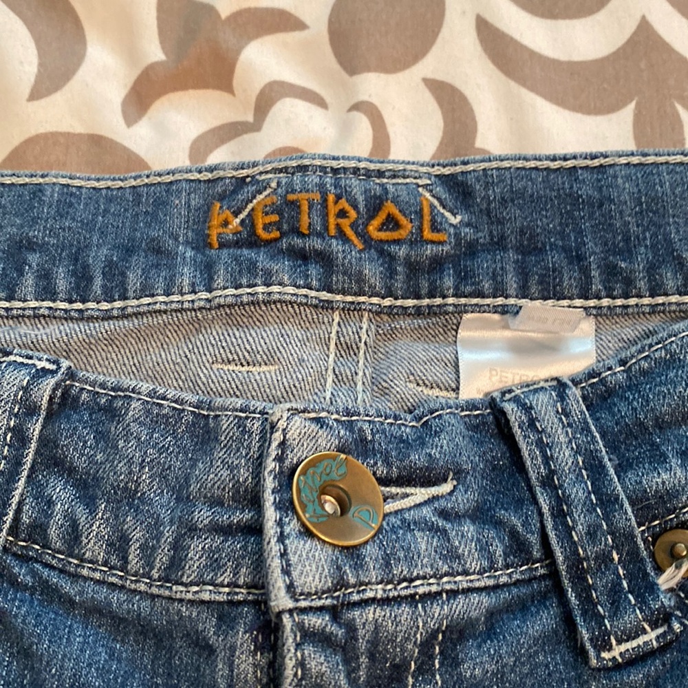 Petrol women’s boot cut jeans